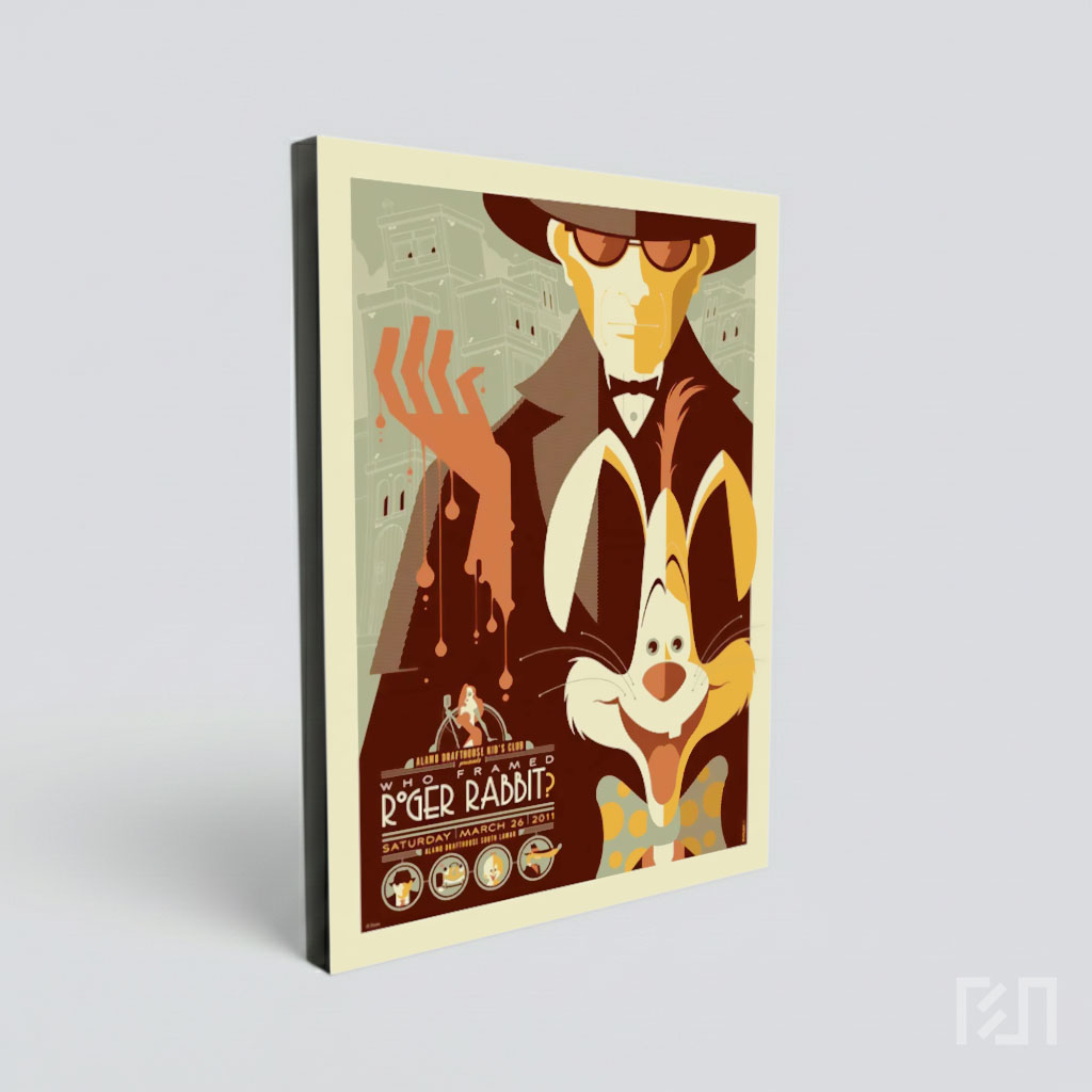 Poster Film Who Framed Roger Rabbit Alamo Drafthouse