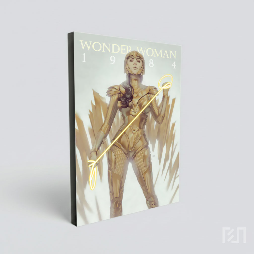 Poster Film Wonder Woman 1984 Golden Eagle Armor