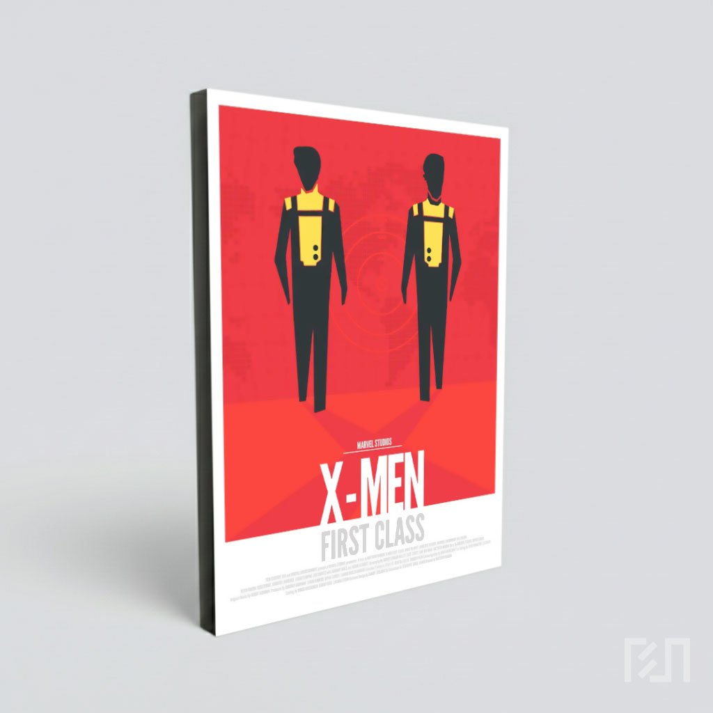 Poster Film X-Men: First Class Minimalis