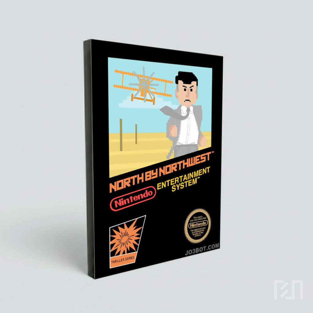 Poster Game NES North by Northwest