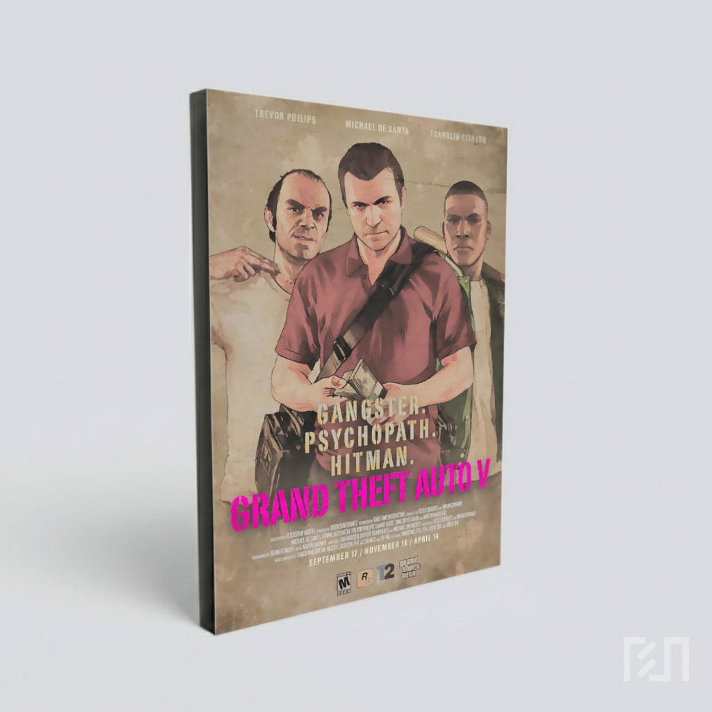 Poster Grand Theft Auto V