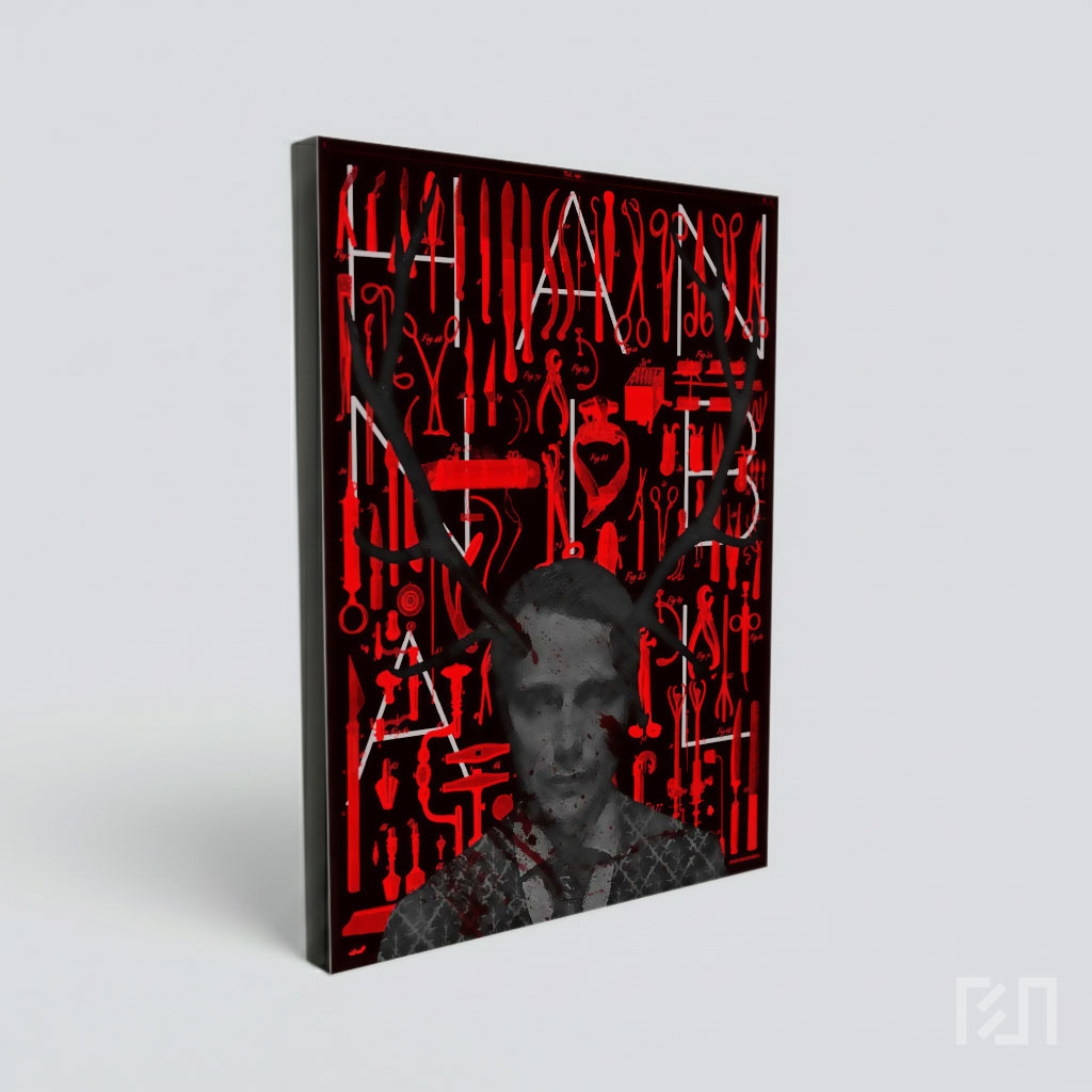Poster Hannibal Lecter Mads Mikkelsen