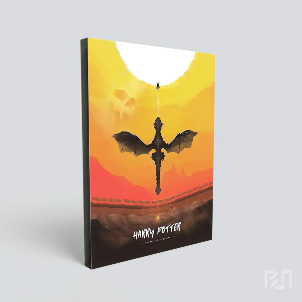 Poster Harry Potter dan Horntail