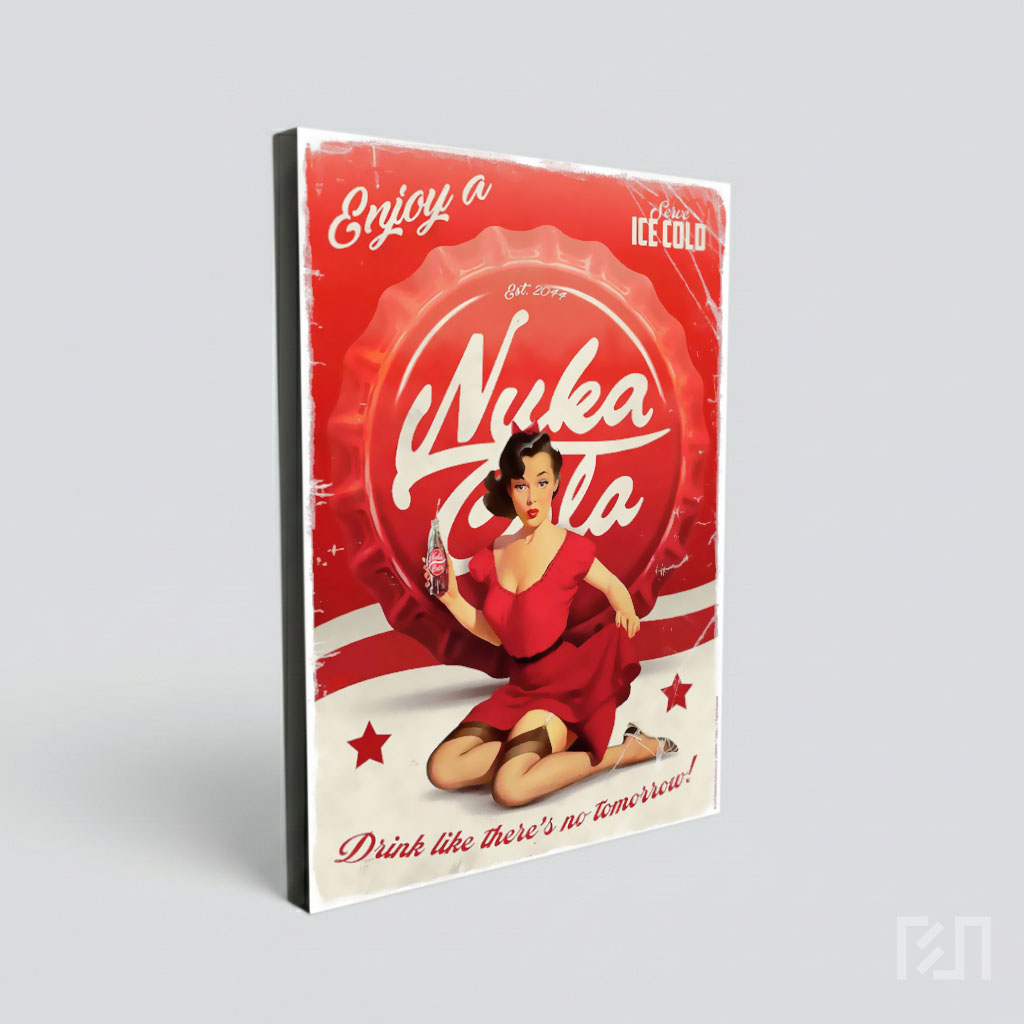 Poster Iklan Nuka-Cola Fallout