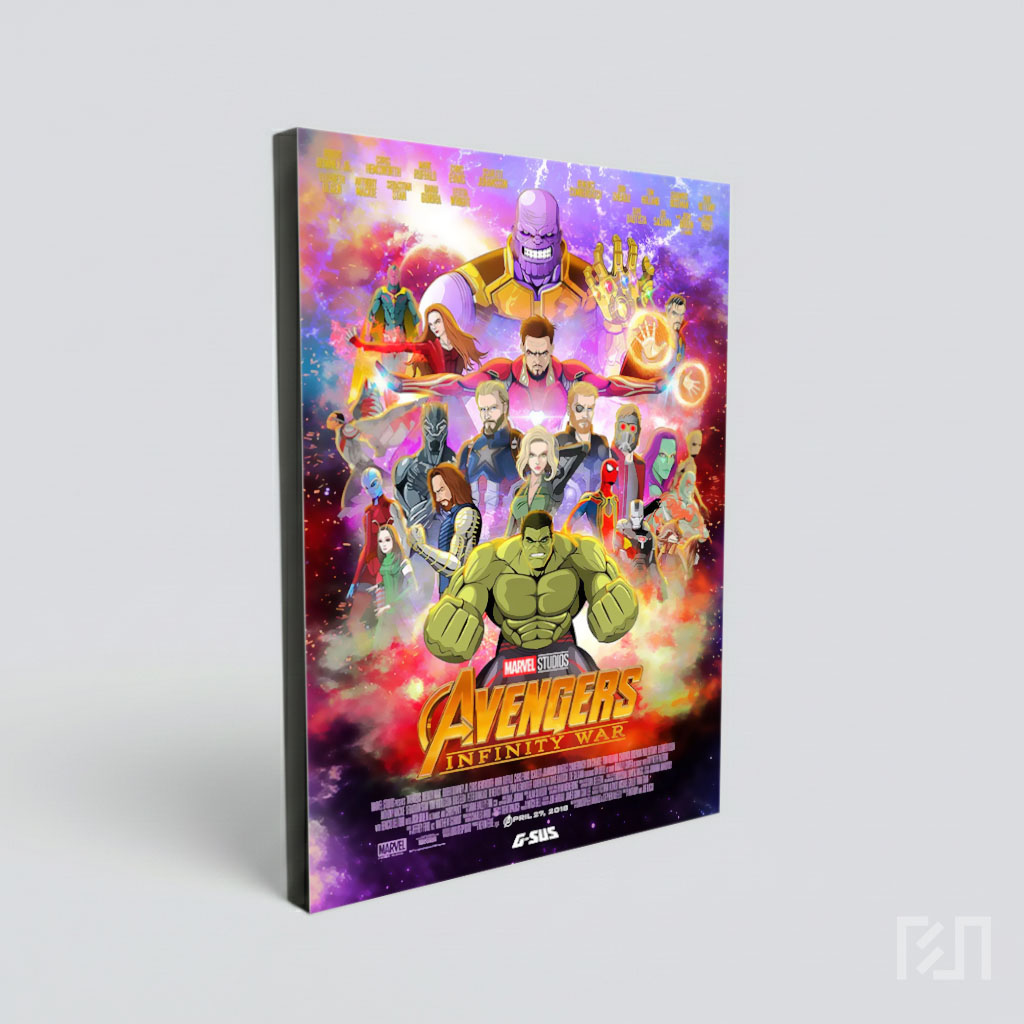 Poster Ilustrasi Avengers: Infinity War