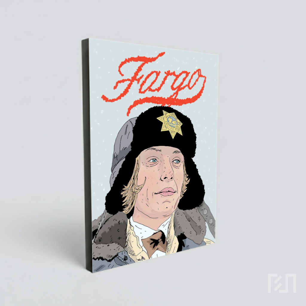 Poster Ilustrasi Film Fargo