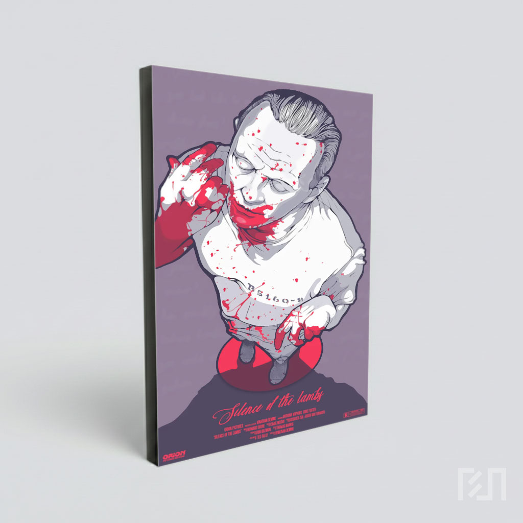 Poster Ilustrasi Horor Zombie