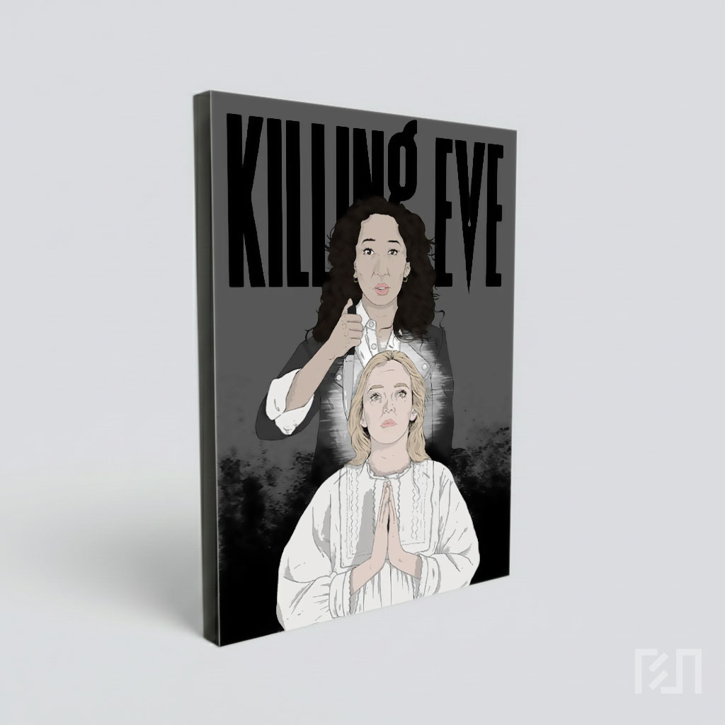 Poster Ilustrasi Killing Eve