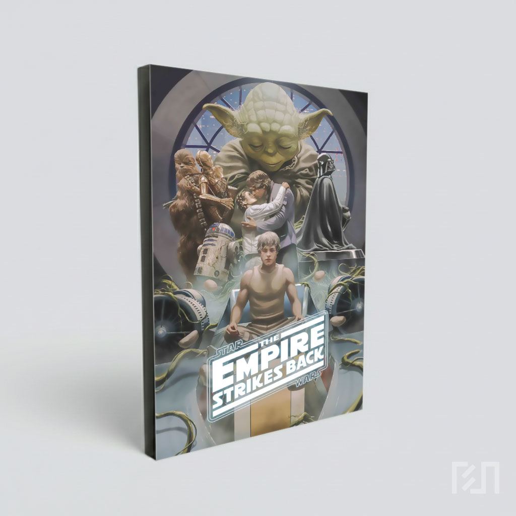 Poster Ilustrasi Star Wars: The Empire Strikes Back