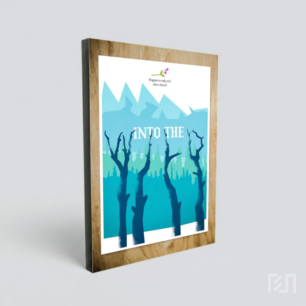 Poster Into the Wild: Happiness Only Real When Shared