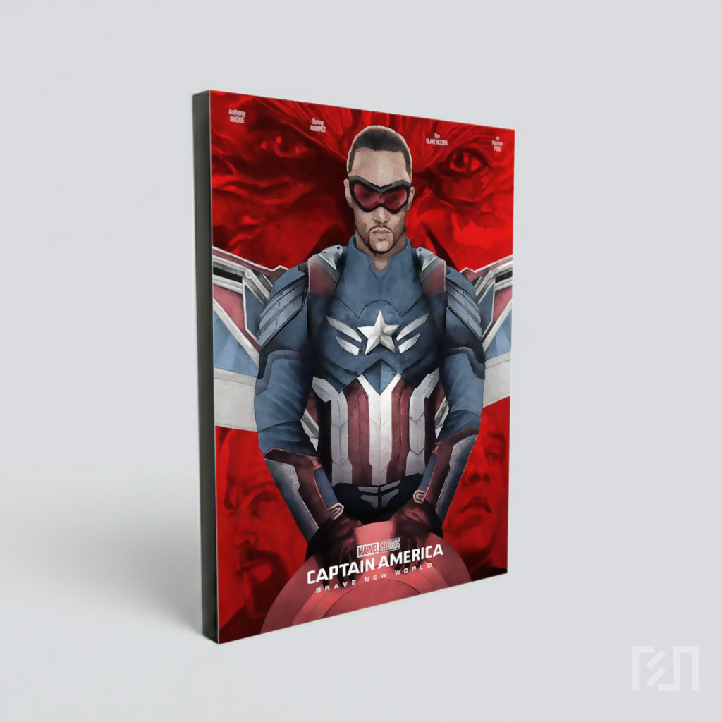 Poster Kapten Amerika Sam Wilson Marvel