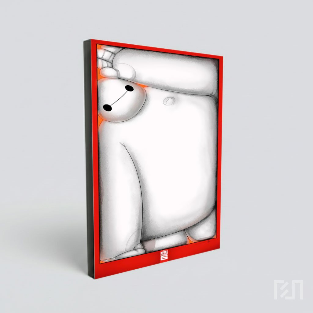 Poster Karakter Baymax Big Hero 6