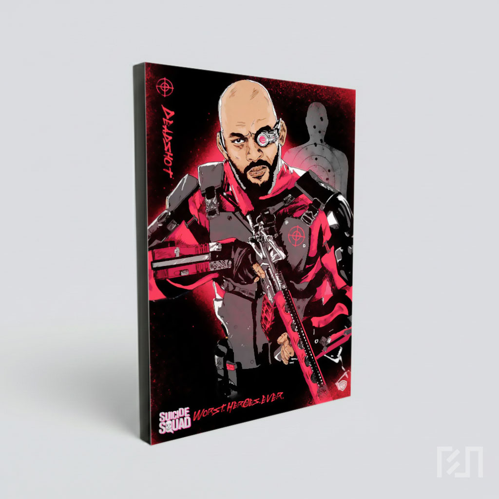 Poster Karakter Deadshot DC Comics