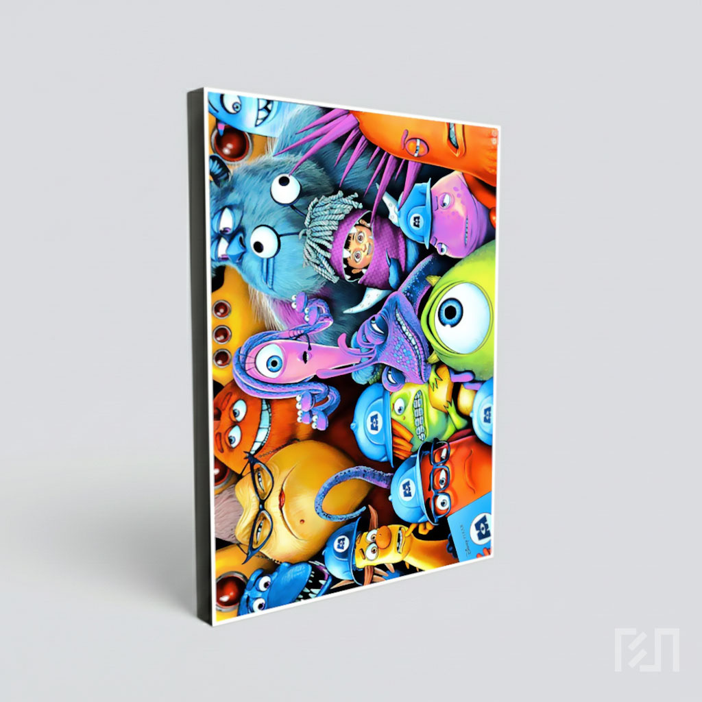 Poster Karakter Film Monsters, Inc.