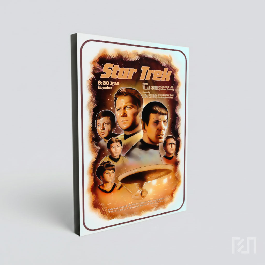 Poster Klasik Star Trek