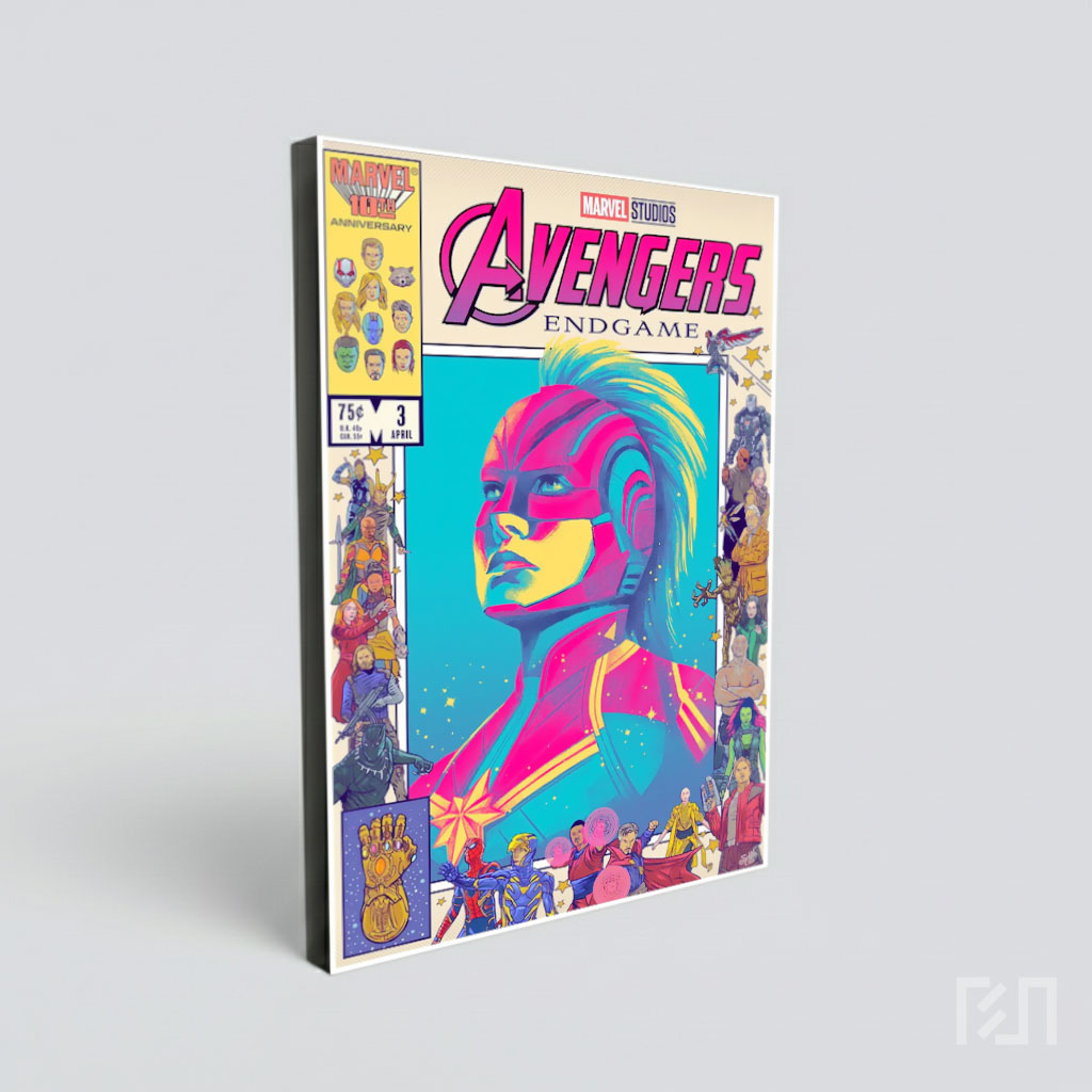 Poster Komik Avengers: Endgame - Captain Marvel