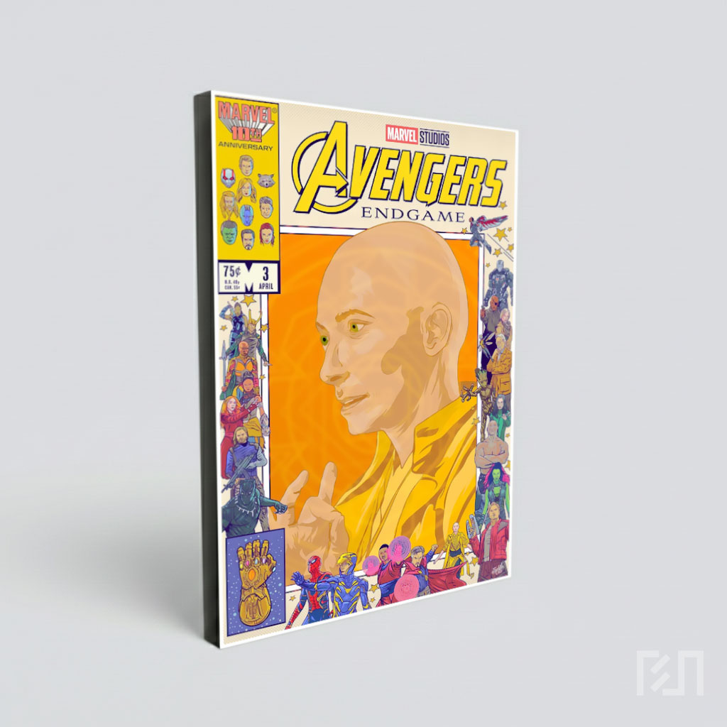 Poster Komik Avengers: Endgame dengan The Ancient One