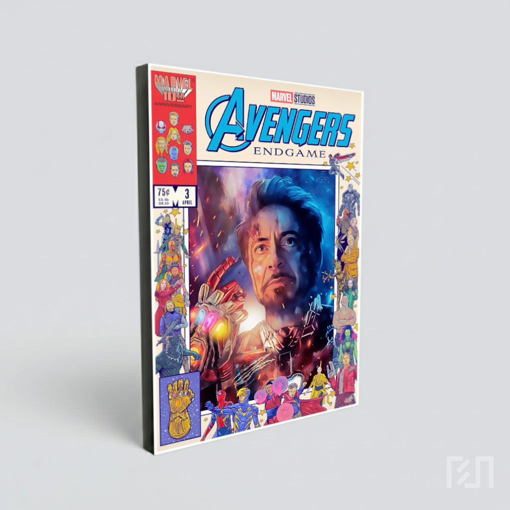 Poster Komik Avengers Endgame Iron Man