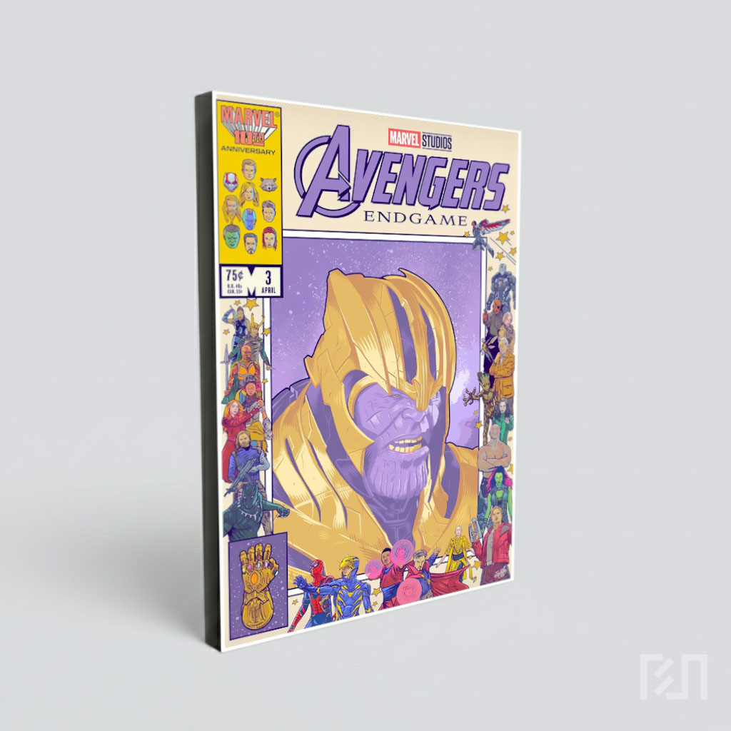 Poster Komik Avengers Endgame Thanos