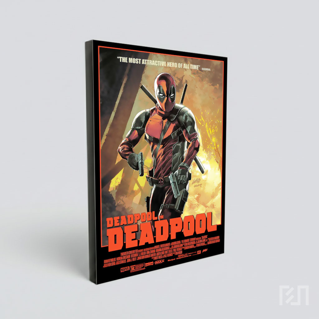 Poster Komik Deadpool Marvel