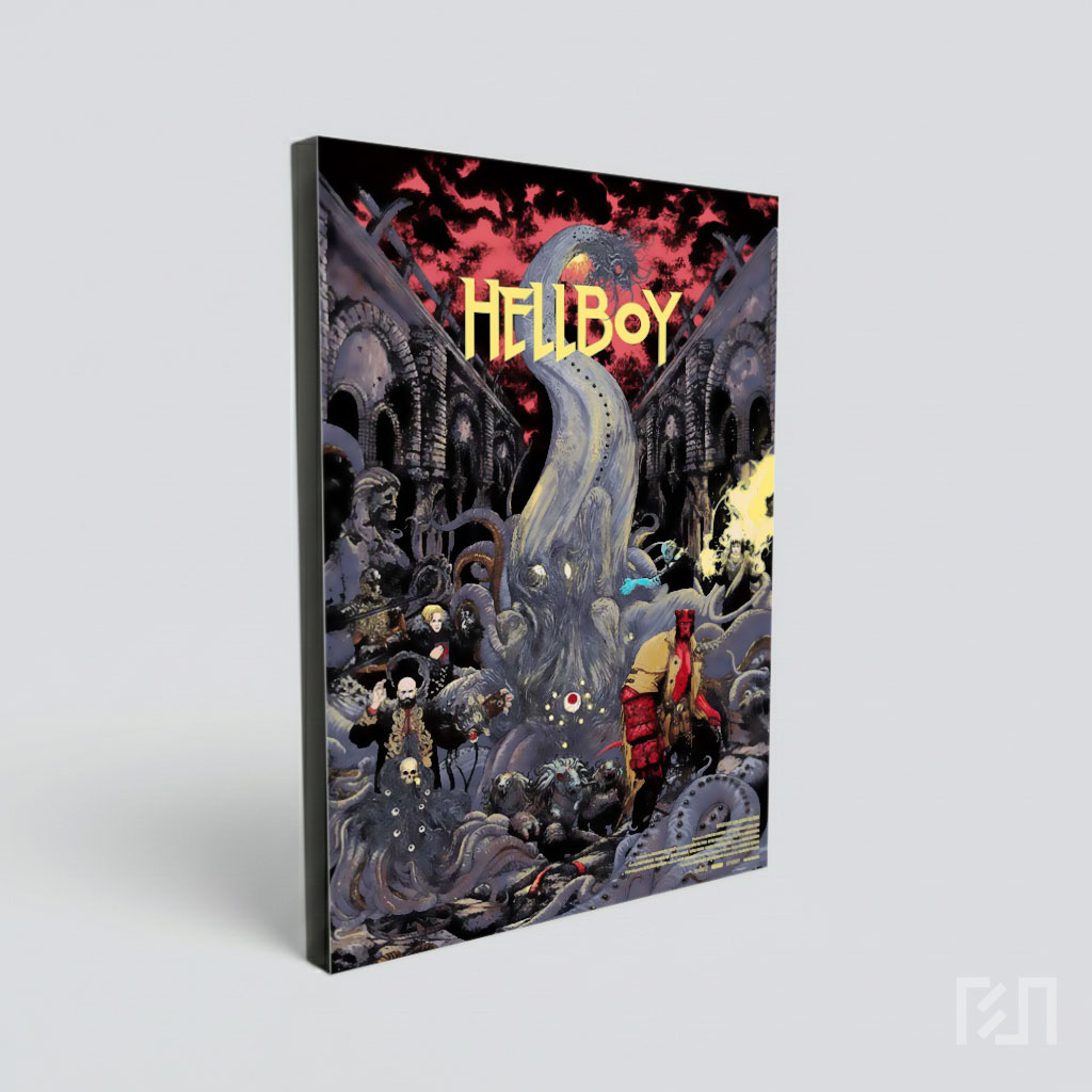 Poster Komik Hellboy: The Crooked Man