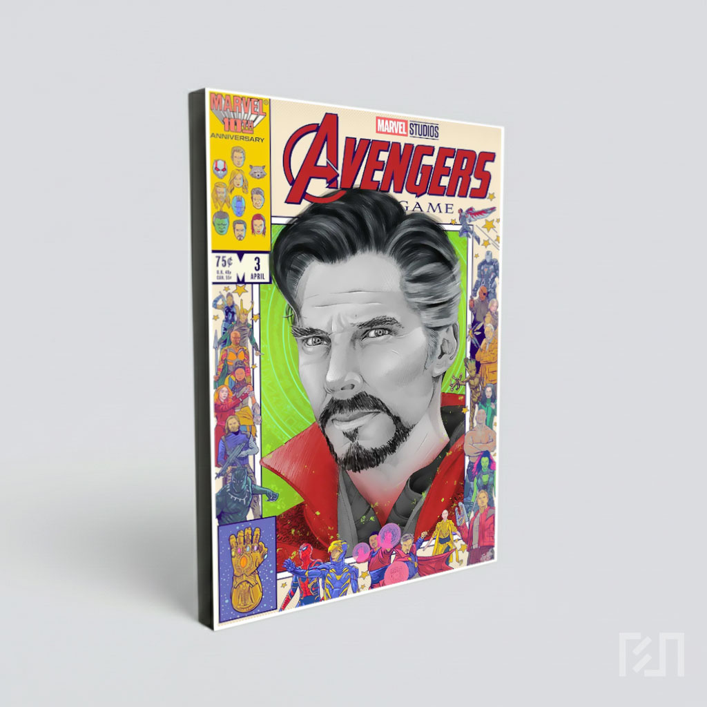 Poster Komik Marvel Avengers Endgame Doctor Strange