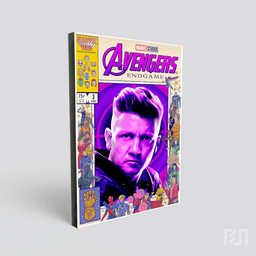 Poster Komik Marvel Avengers Endgame Hawkeye