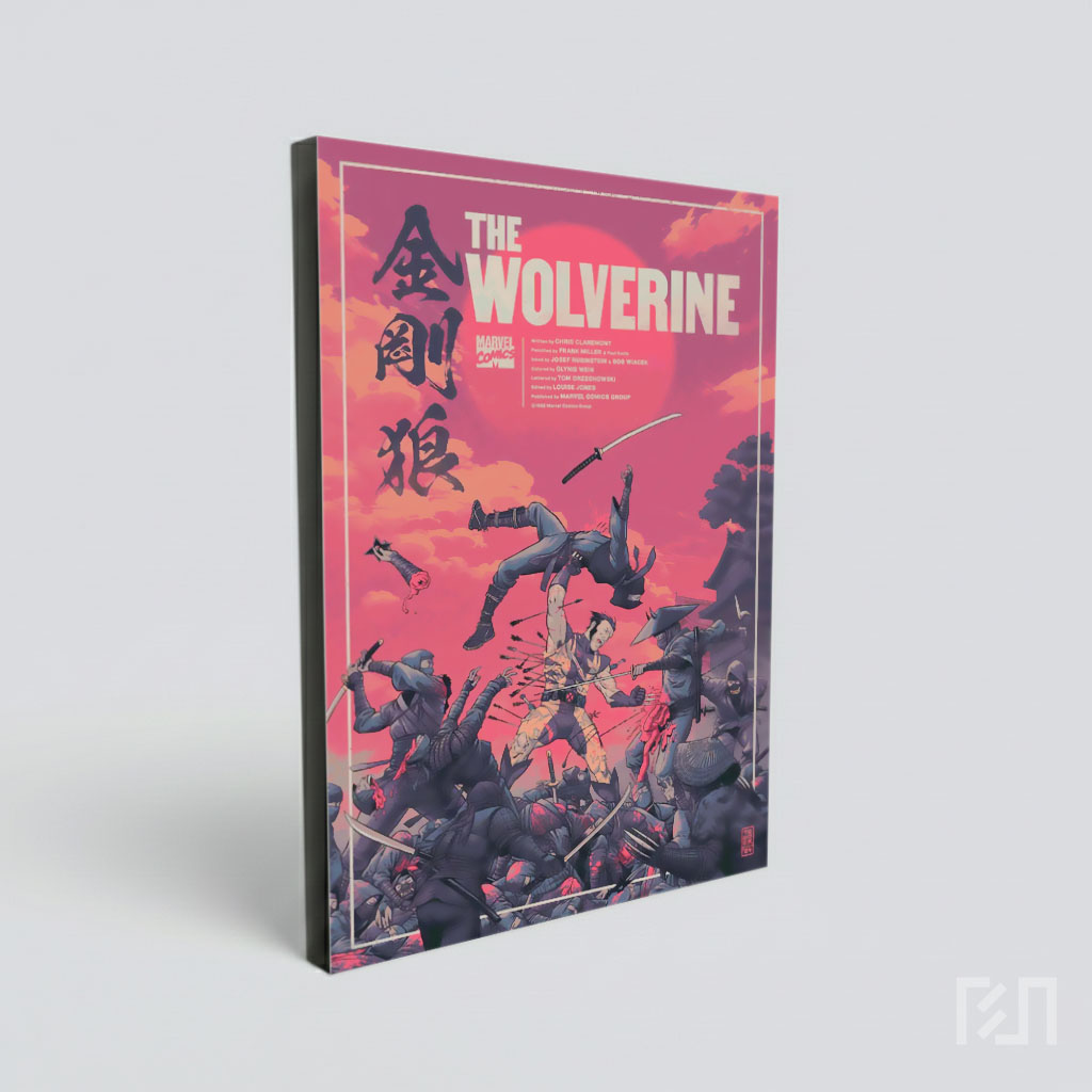 Poster Komik Wolverine Marvel Klasik
