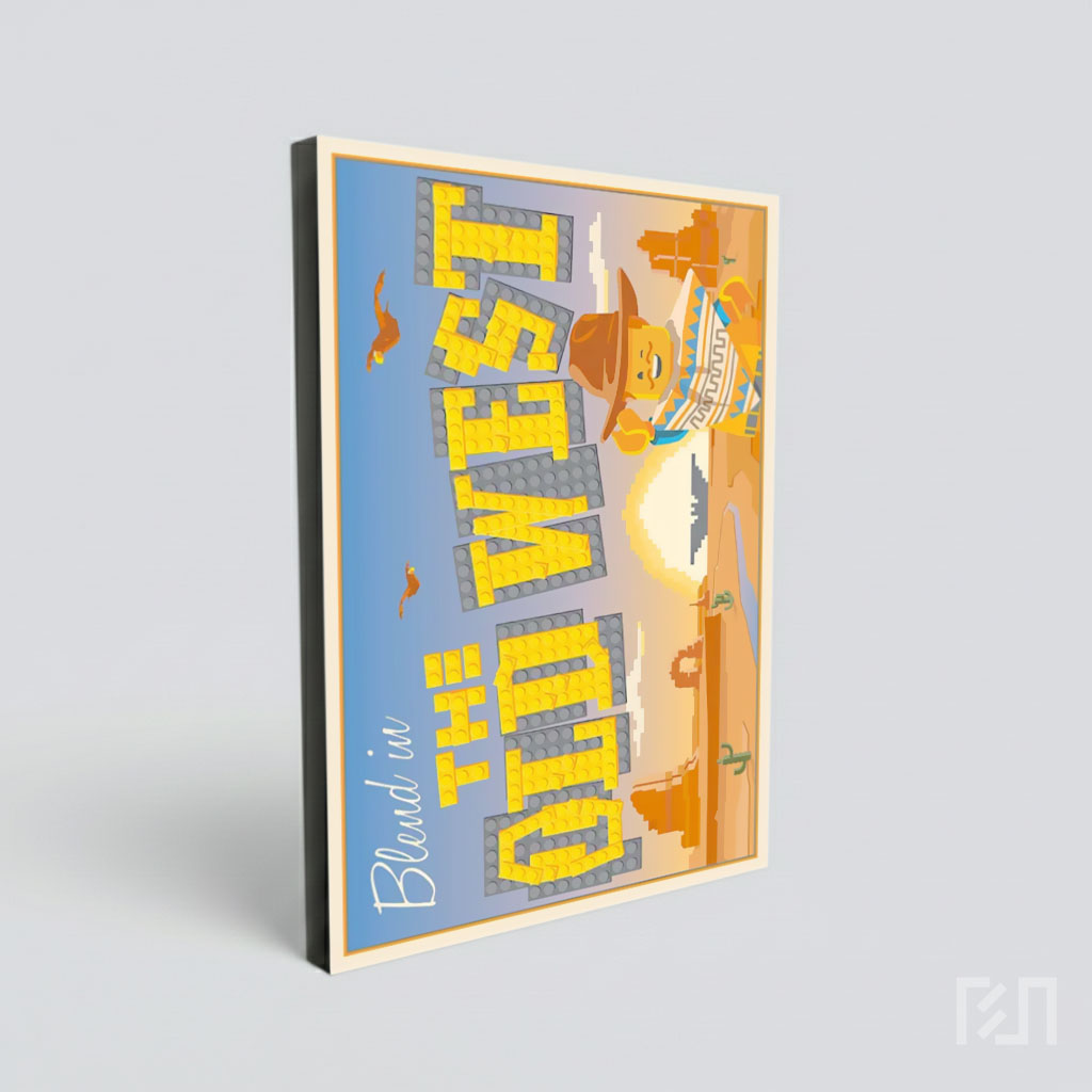 Poster LEGO Wild West