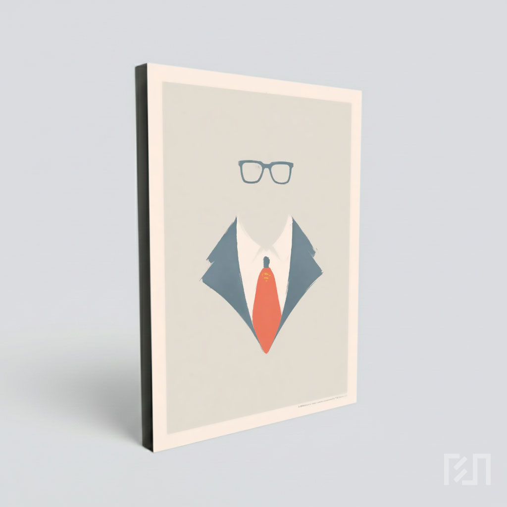 Poster Minimalis Clark Kent Superman