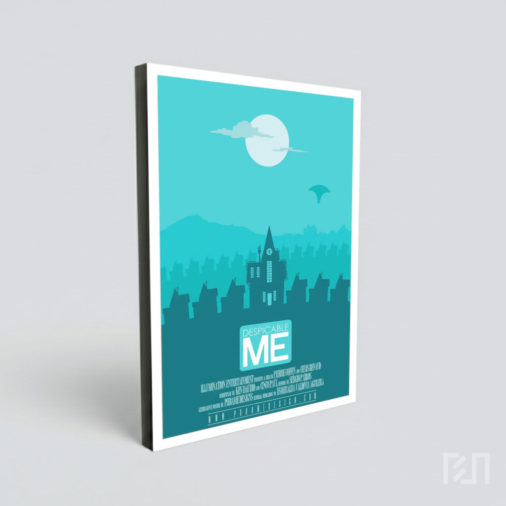 Poster Minimalis Film Despicable Me