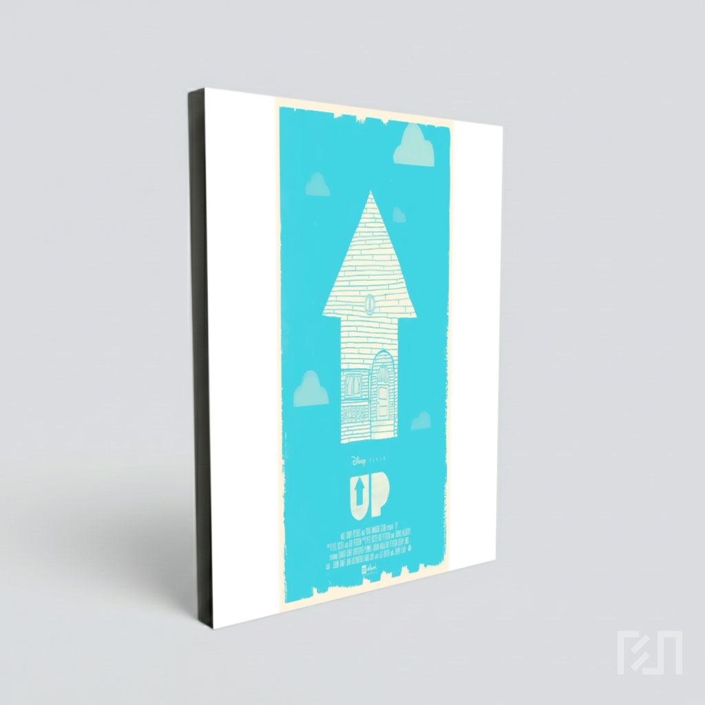 Poster Minimalis Film Disney Pixar UP