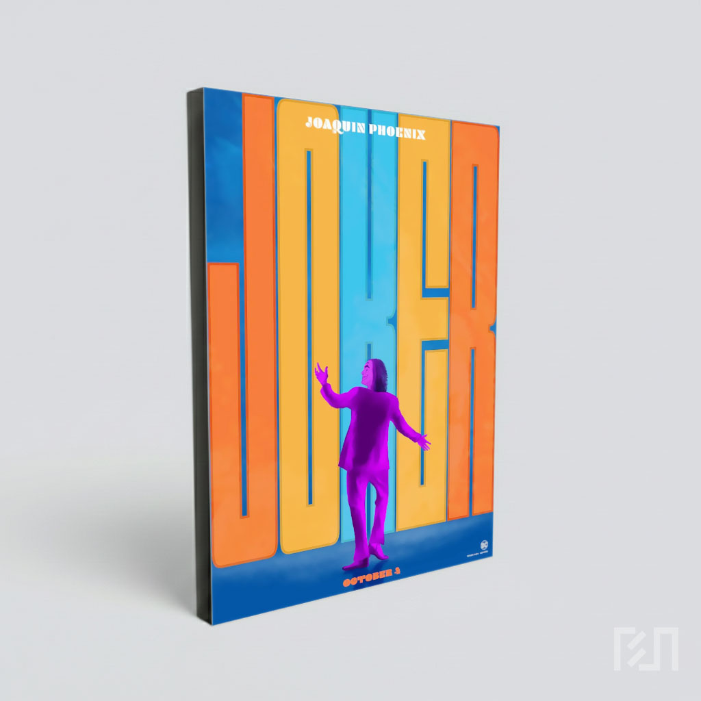 Poster Minimalis Film Joker 2019