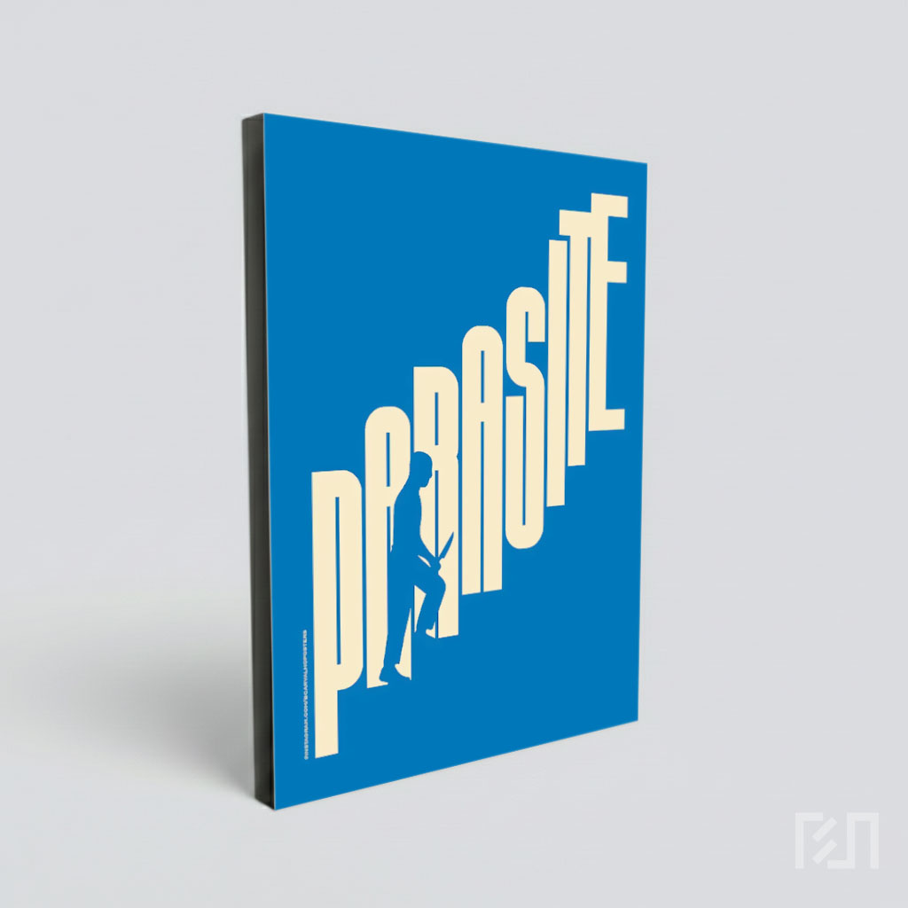 Poster Minimalis Film Parasite