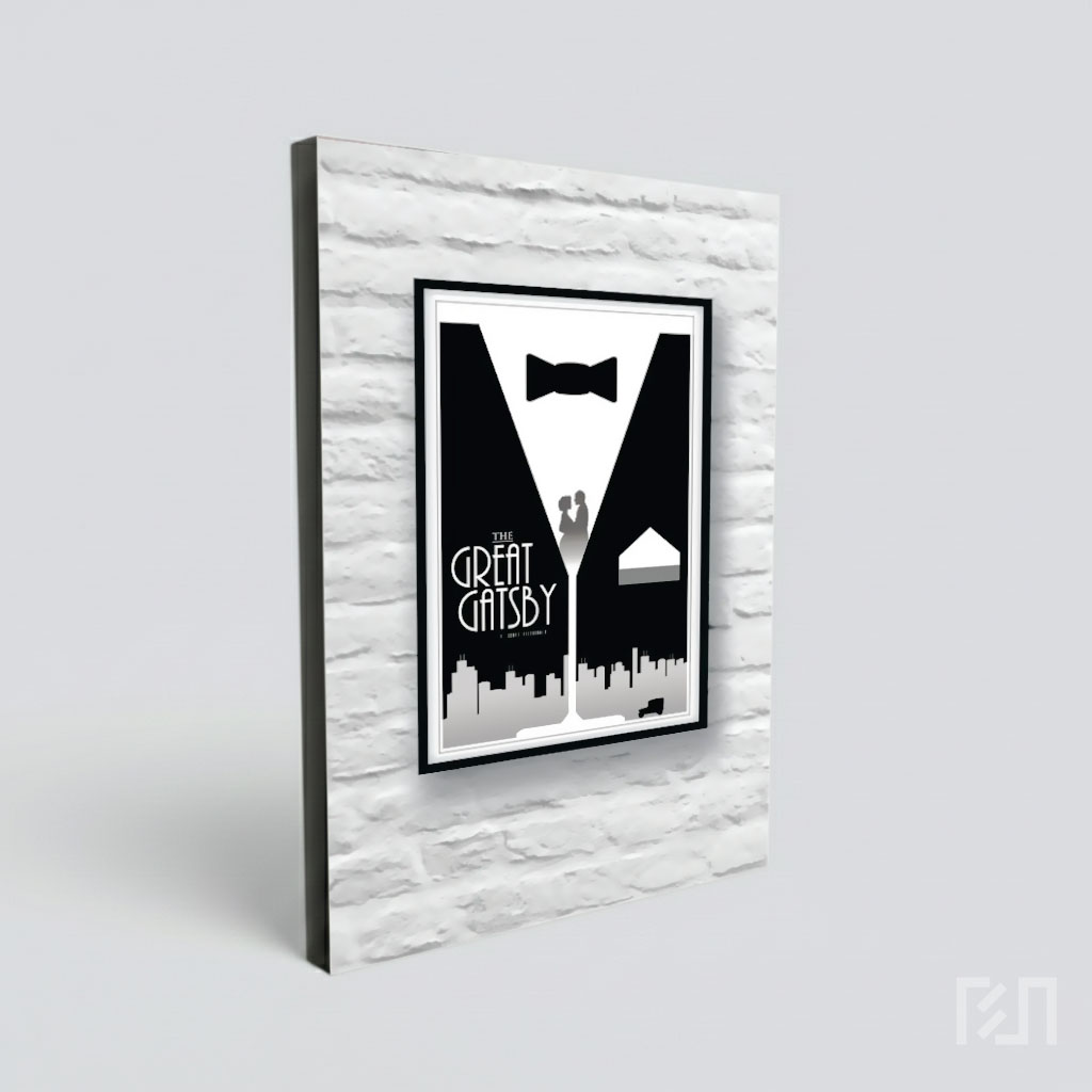 Poster Minimalis Film The Great Gatsby