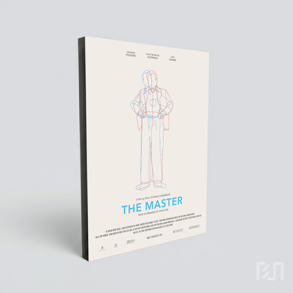 Poster Minimalis Film The Master