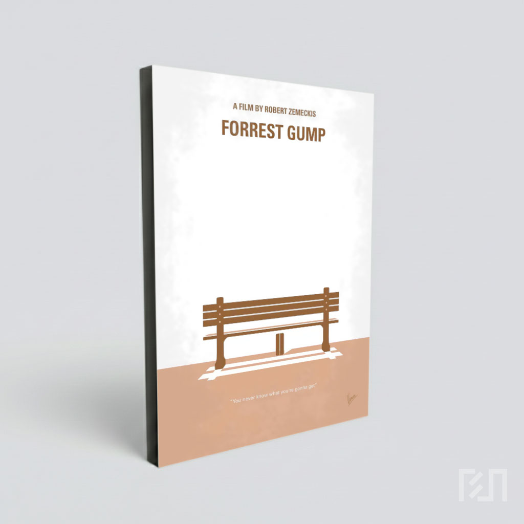 Poster Minimalis Forrest Gump