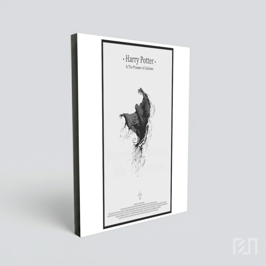 Poster Minimalis Harry Potter dan Tawanan Azkaban