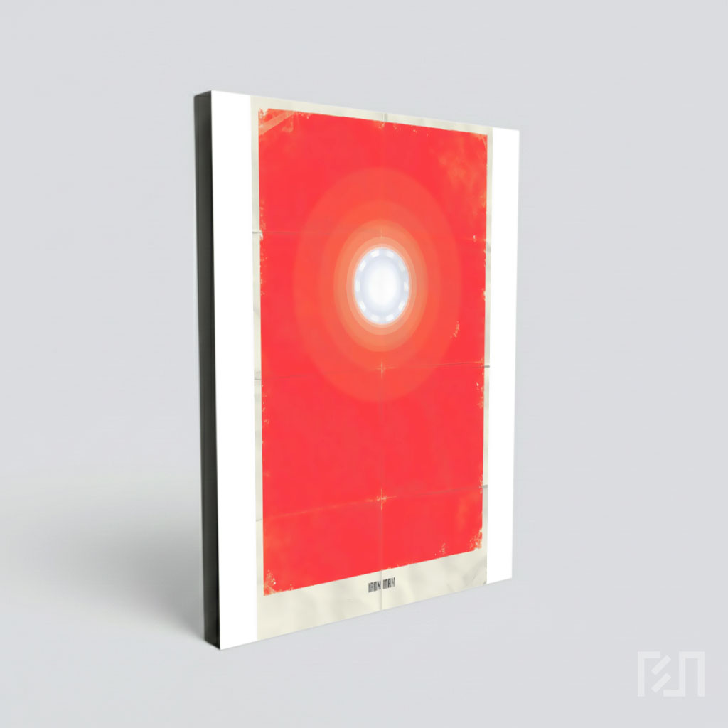 Poster Minimalis Iron Man