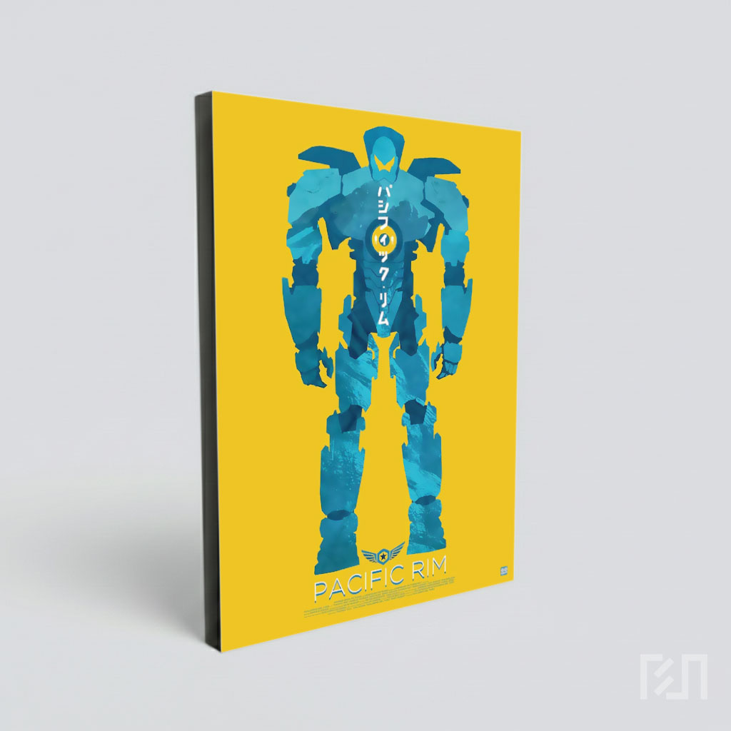 Poster Minimalis Jaeger Gipsy Danger Pacific Rim