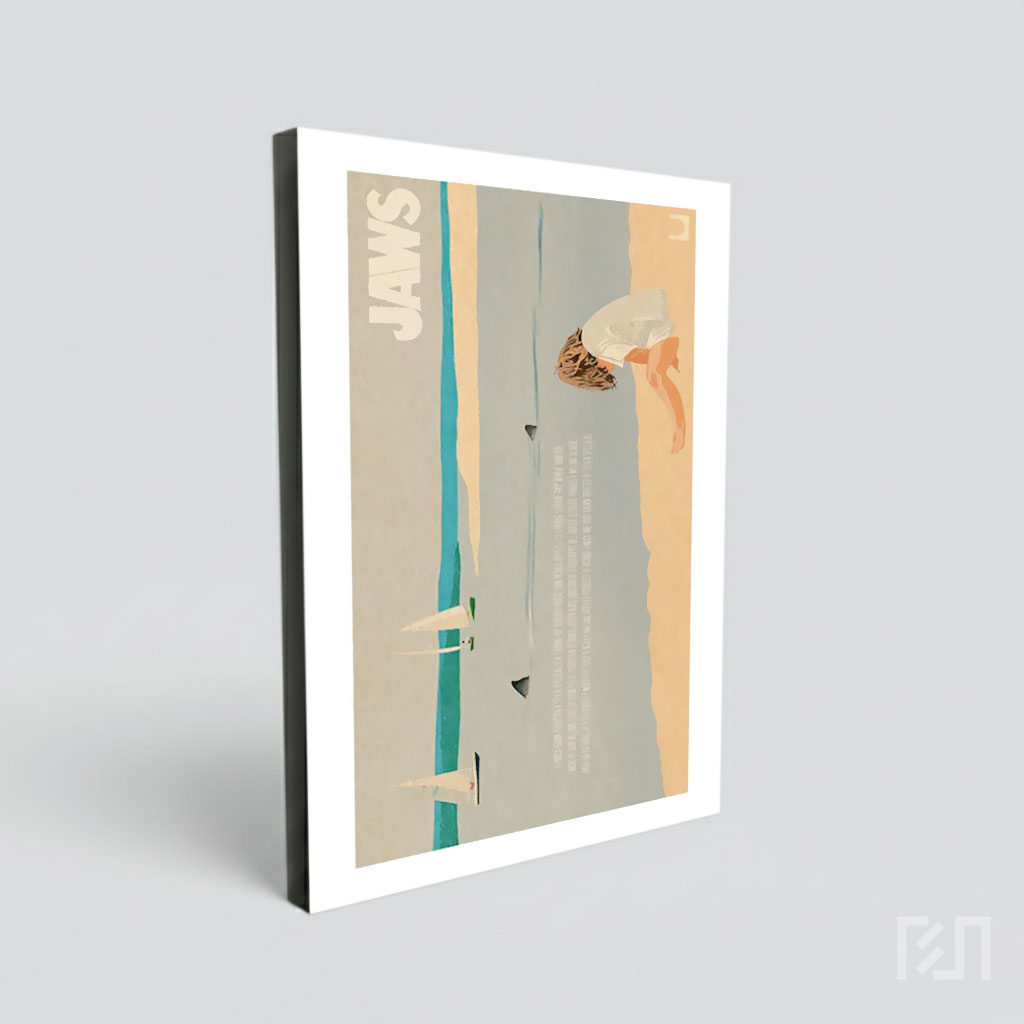 Poster Minimalis Jaws