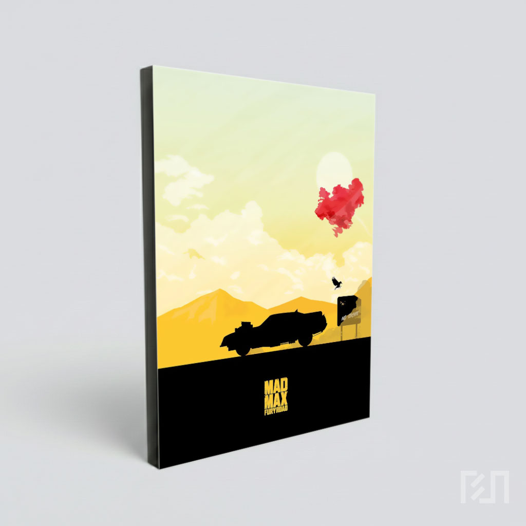 Poster Minimalis Mad Max