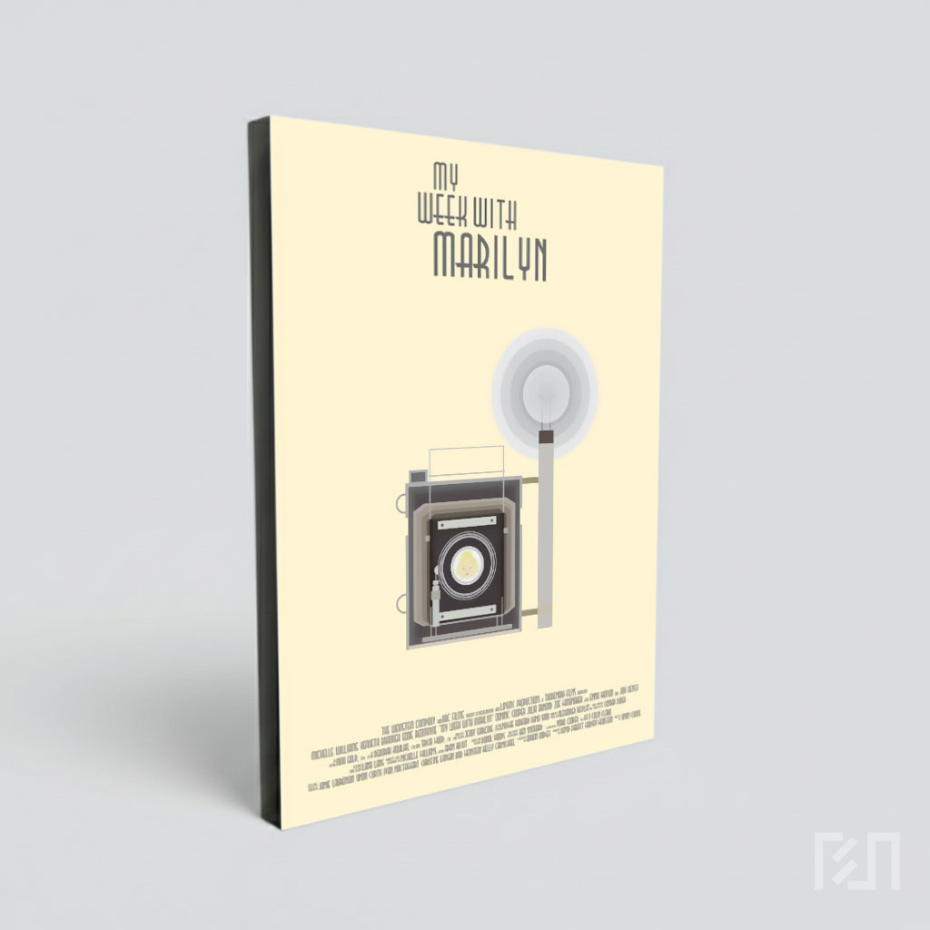 Poster Minimalis Marilyn Monroe