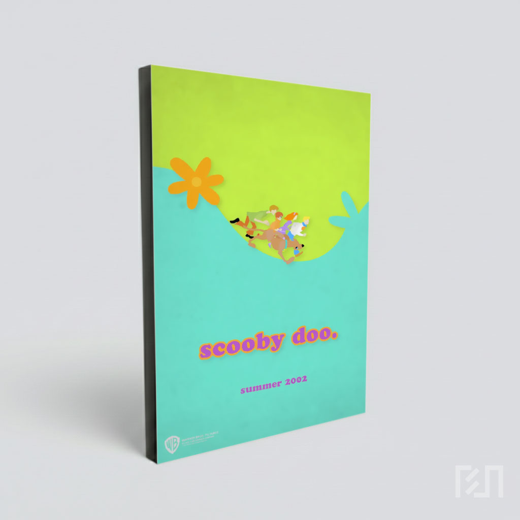 Poster Minimalis Scooby Doo