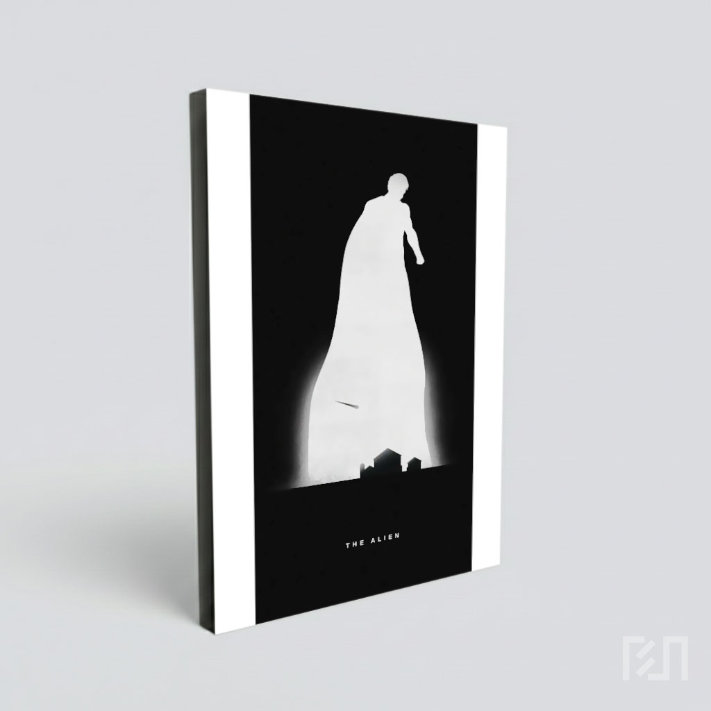 Poster Minimalis Superhero DC