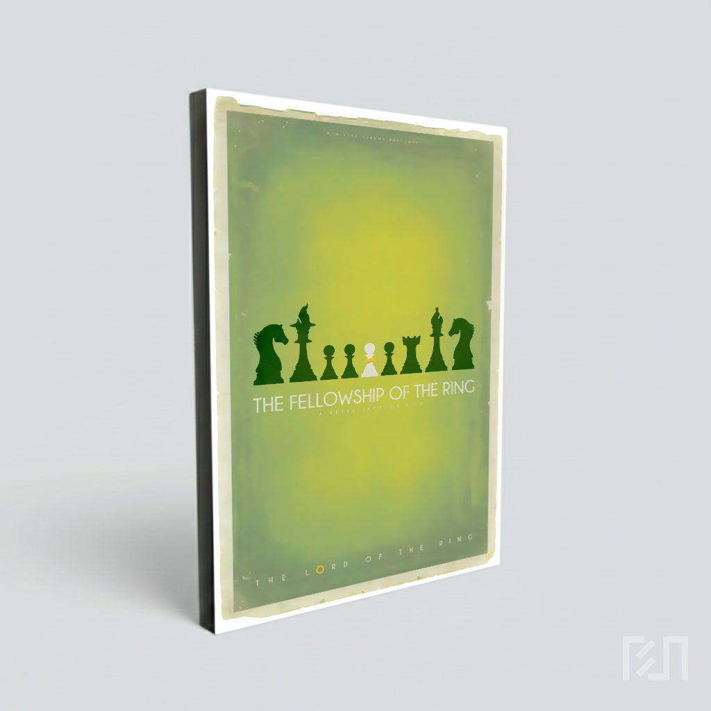 Poster Minimalis The Fellowship of the Ring