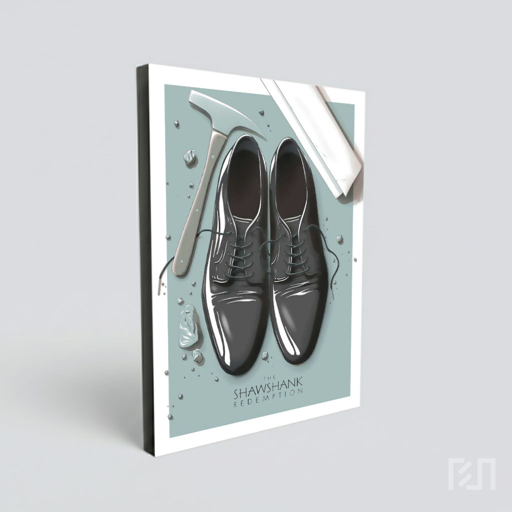 Poster Minimalis The Shawshank Redemption