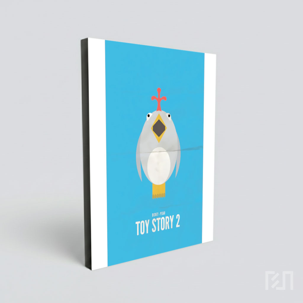 Poster Minimalis Toy Story 2 - Karakter Wheezy