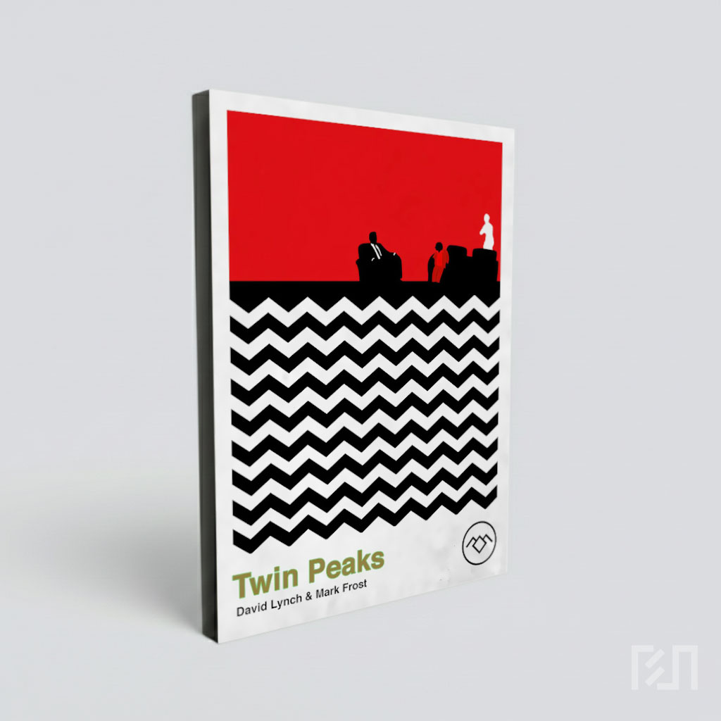 Poster Minimalis Twin Peaks