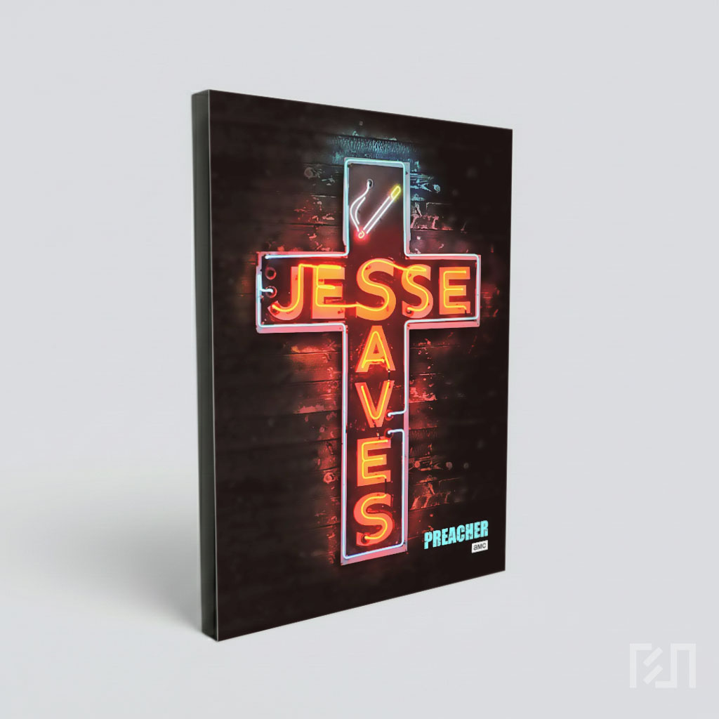 Poster Neon Jesse Saves